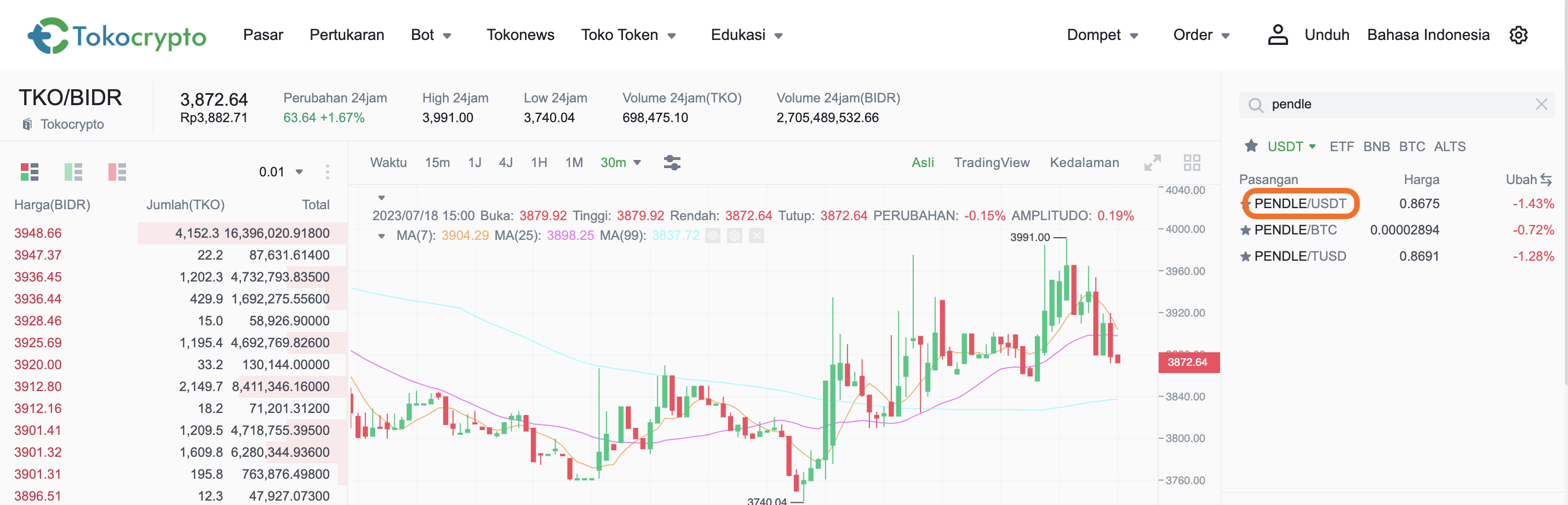 pilih trading pages pendle di website tokocrypto.png