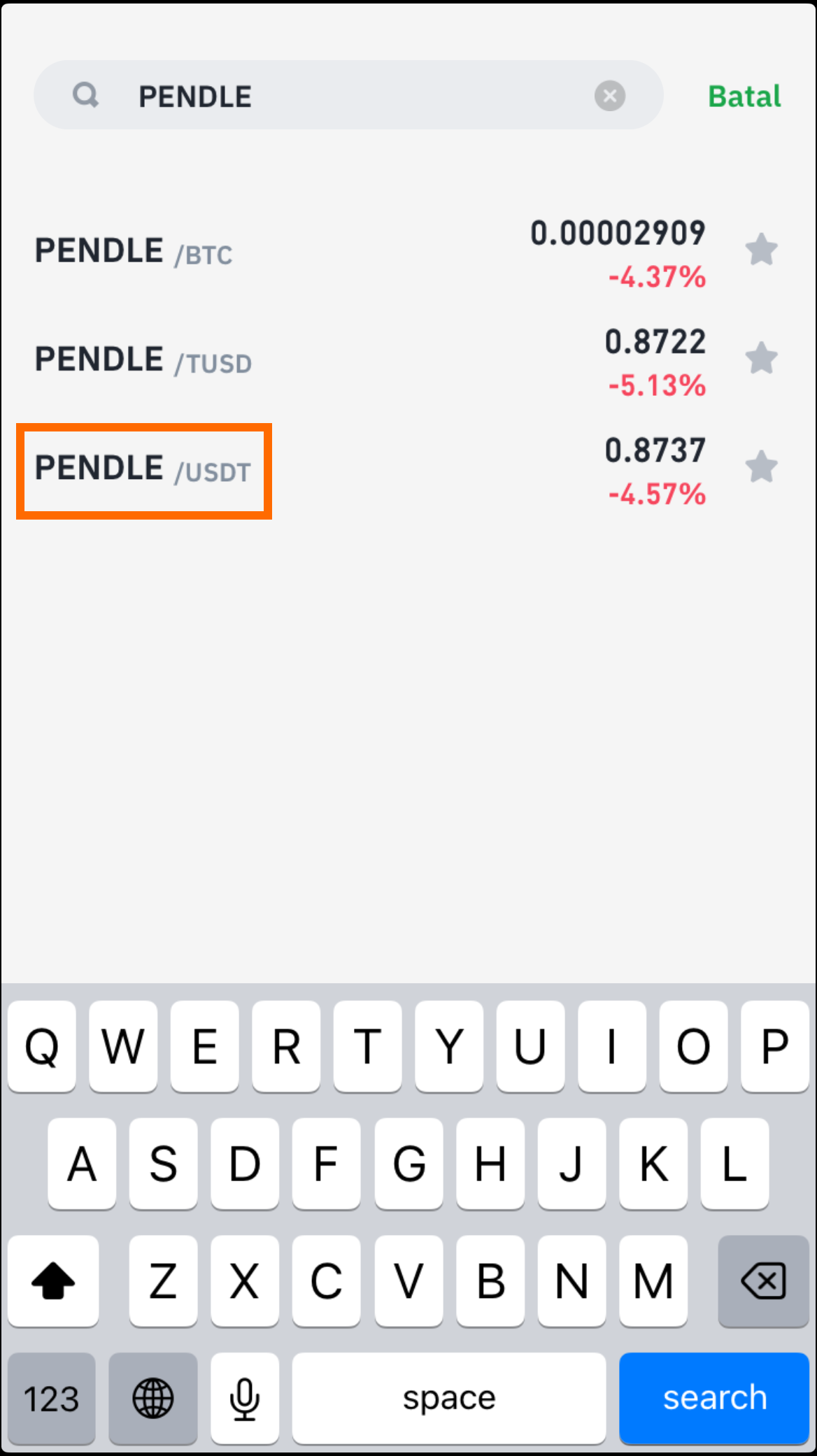 cari pendle di aplikasi tokocrypto.png