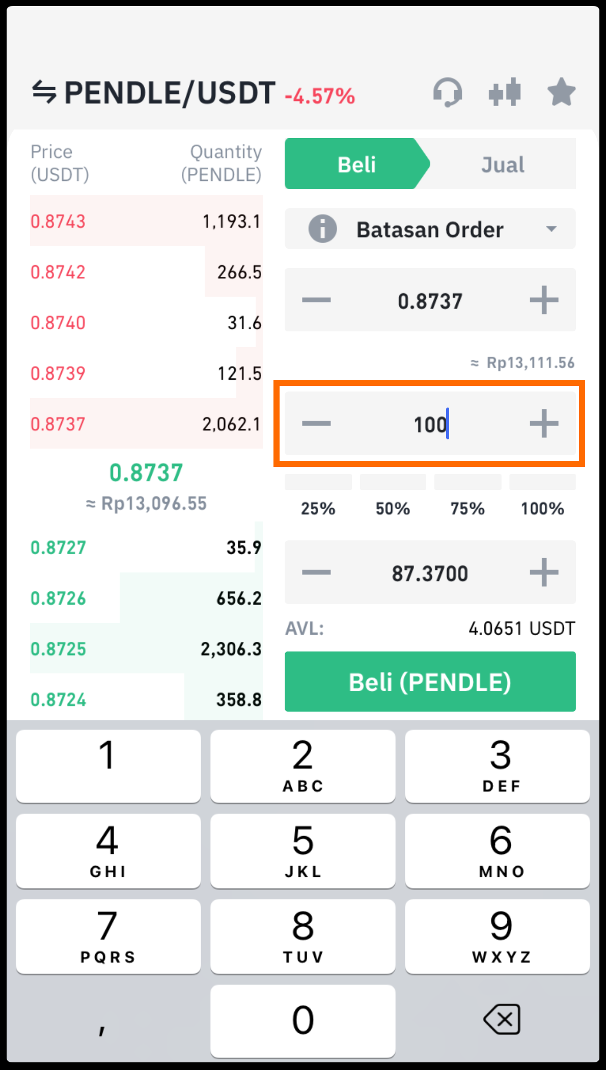 Cara Jual dan Beli Aset Kripto Pendle (PENDLE) di Tokocrypto – Tokocrypto