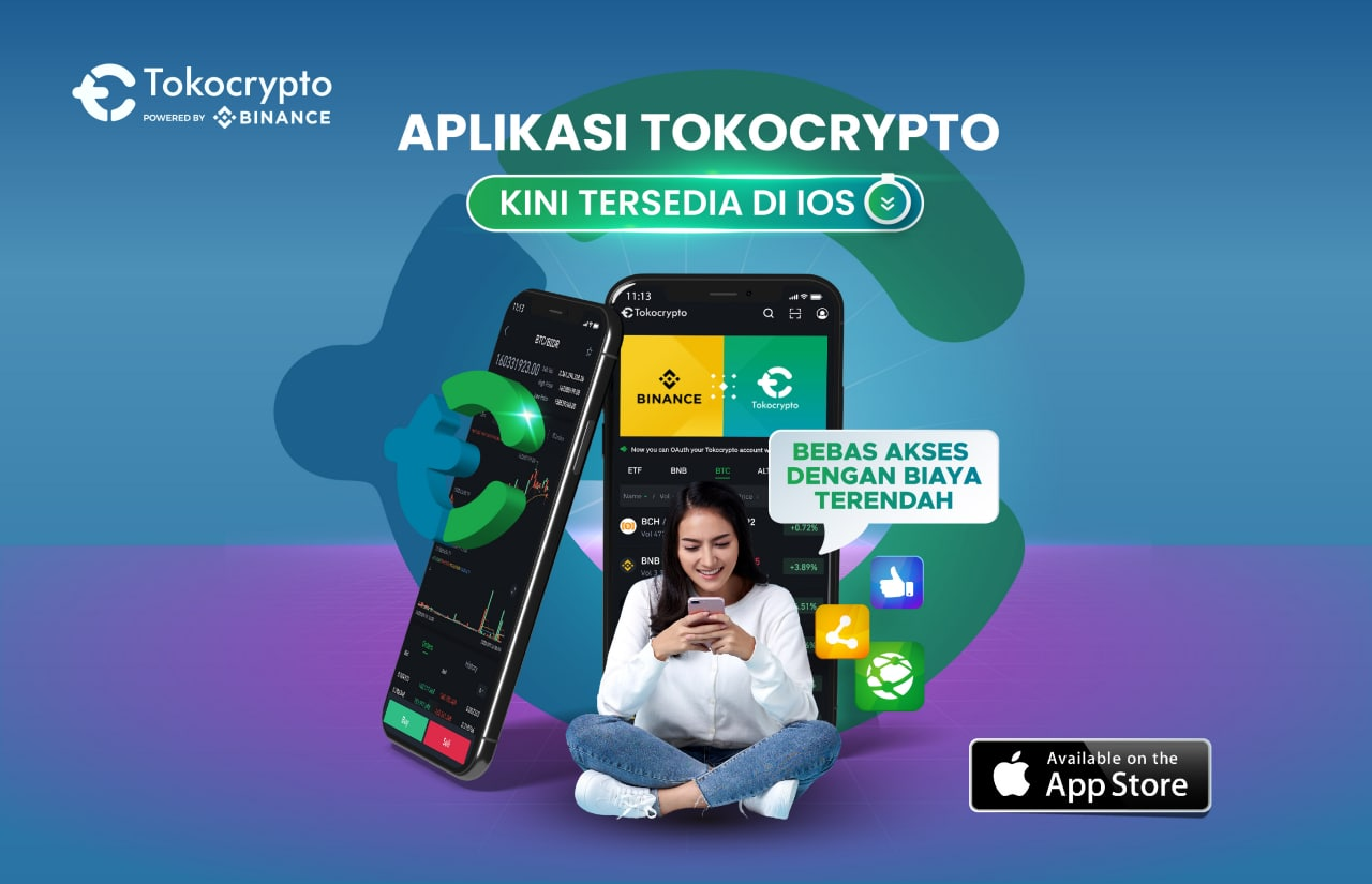 Tokocrypto kini ada Mobile Apps Versi IOS nya! - Tokocrypto