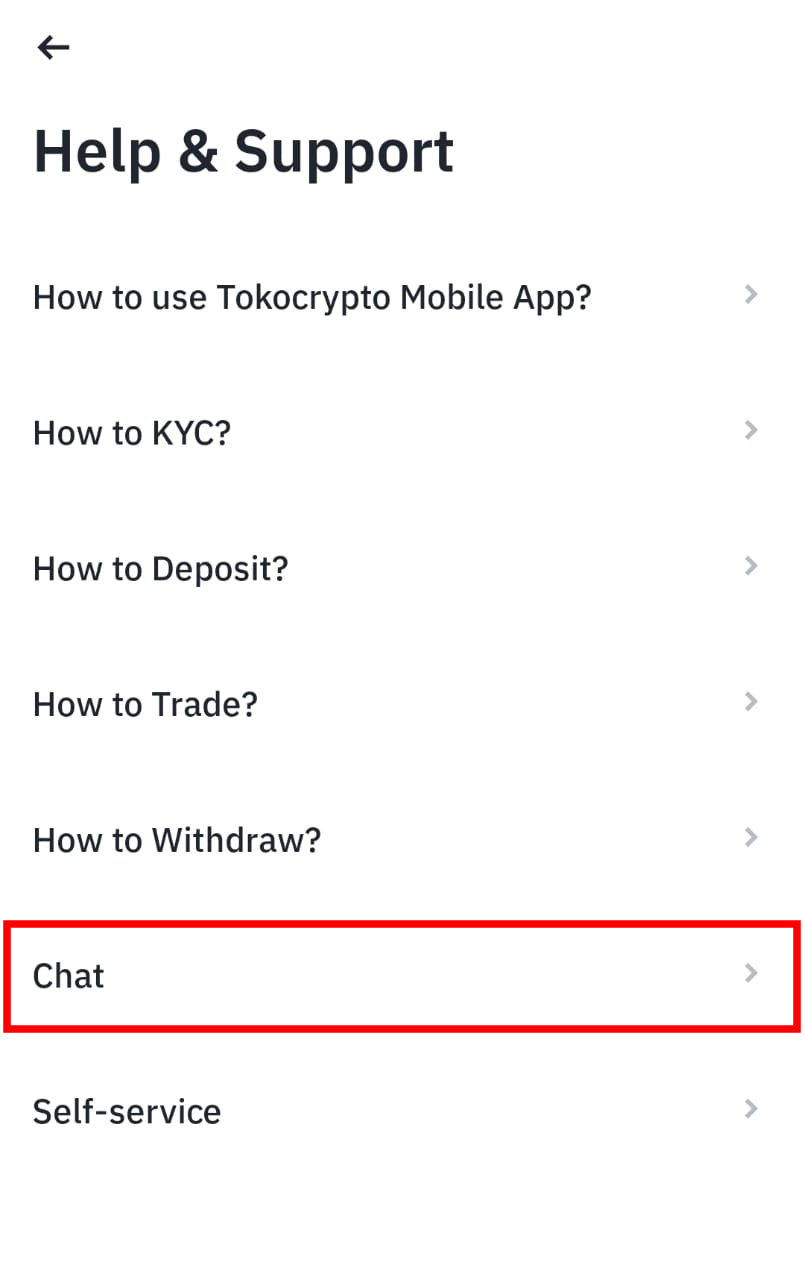 How to Connect to Tokocrypto Customer Support (CS) via Live Chat –  Tokocrypto