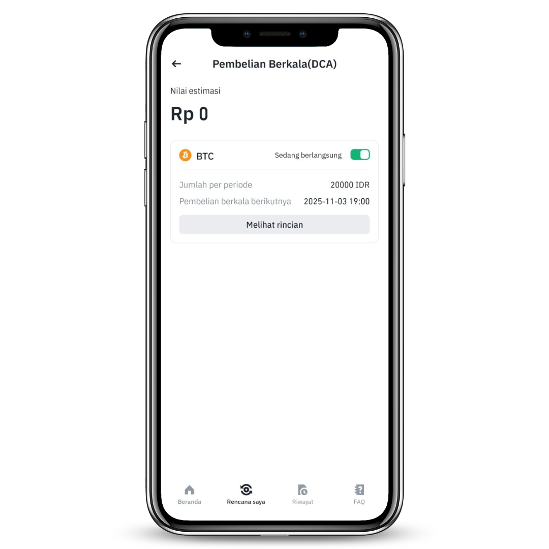 Cara Mudah Pakai Fitur Recurring Buy (DCA) di Aplikasi Tokocrypto –  Tokocrypto